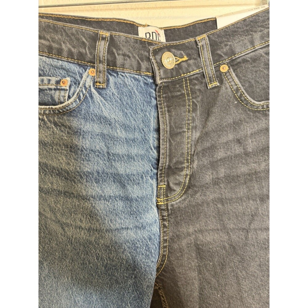 BDG Urban Outfitters Pax Two-Tone Jeans W28 L32 Blue Black Denim NWT - Picture 6 of 16